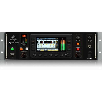 Behringer X32 Rack (Studio- und Livemixer), Mischpult, Schwarz Behringer X32 Rack (Studio- und Livemixer), Mischpult, Schwarz