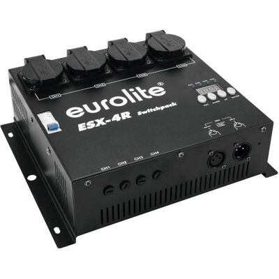 EuroLite ESX-4R DMX Switchpack 4-Kanal, Lichtsteuerung EuroLite ESX-4R DMX Switchpack 4-Kanal, Lichtsteuerung