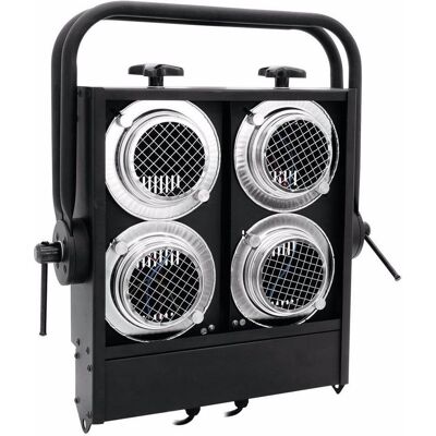 EuroLite Audience Blinder 4xPAR-36 sw (650 W), Scheinwerfer, Schwarz EuroLite Audience Blinder 4xPAR-36 sw (650 W), Scheinwerfer, Schwarz