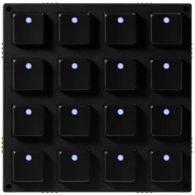 Intech Studio Grid Series 3 - BU16 Mechanical (Controller), MIDI Controller, Schwarz Intech Studio Grid Series 3 - BU16 Mechanical (Controller), MIDI Controller, Schwarz
