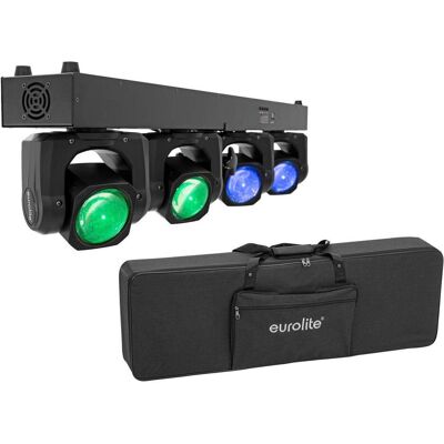 EuroLite Set LED TMH Bar B240 Moving-Head Beam + Soft Bag (60 W, LED), Scheinwerfer, Schwarz EuroLite Set LED TMH Bar B240 Moving-Head Beam + Soft Bag (60 W, LED), Scheinwerfer, Schwarz