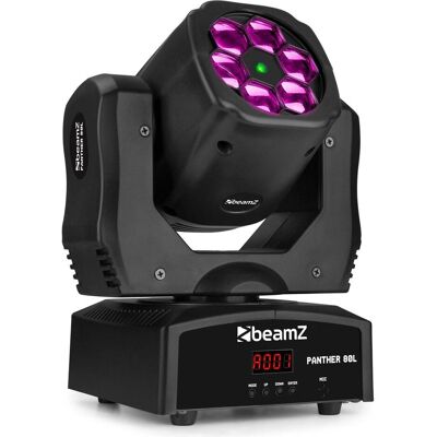BeamZ Testa Mobile Panther80L (12 W, LED), Scheinwerfer, Blau, Rot, Grün, Weiss, Schwarz BeamZ Testa Mobile Panther80L (12 W, LED), Scheinwerfer, Blau, Rot, Grün, Weiss, Schwarz