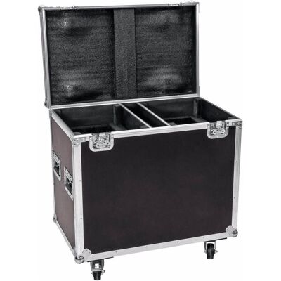 Roadinger Flightcase 2x TMH-S200, Audio Racks + Cases, Braun Roadinger Flightcase 2x TMH-S200, Audio Racks + Cases, Braun