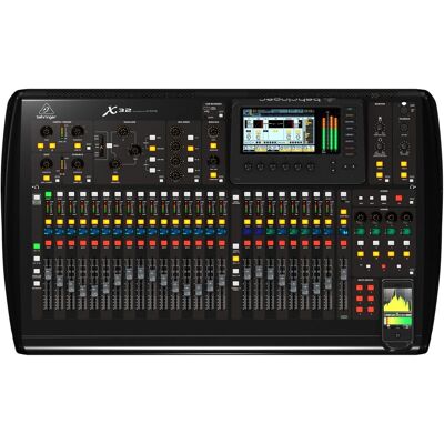 Behringer X32 (Studio- und Livemixer), Mischpult, Schwarz Behringer X32 (Studio- und Livemixer), Mischpult, Schwarz
