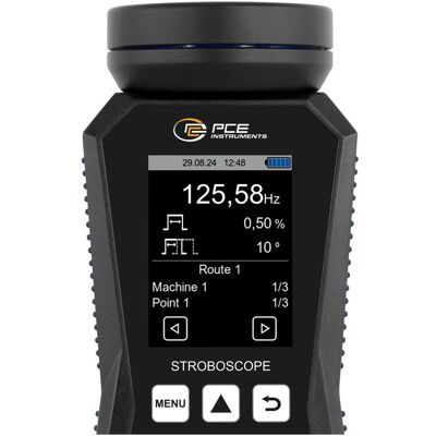 PCE Instruments PCE-LES 308UV-385 LED-Stroboskop Anzahl LEDs (Details):8 St. S (4.62 W, LED), Scheinwerfer, Schwarz PCE Instruments PCE-LES 308UV-385 LED-Stroboskop Anzahl LEDs (Details):8 St. S (4.62 W, LED), Scheinwerfer, Schwarz