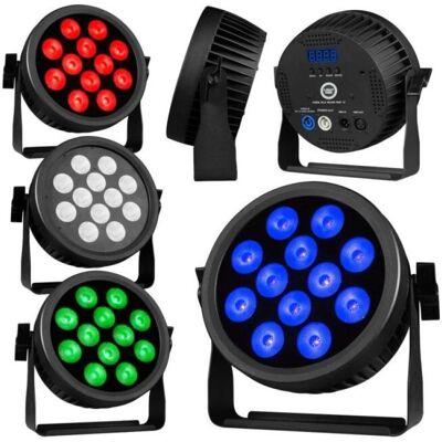 Light4Me CREE ALU QUAD PAR 12 par Licht (12 W, LED), Scheinwerfer Light4Me CREE ALU QUAD PAR 12 par Licht (12 W, LED), Scheinwerfer