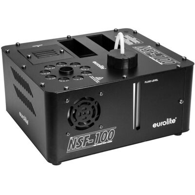 EuroLite Set NSF-100 LED DMX Hybrid Spray Fogger + WRC-4 Funkfernbedienung, Nebelmaschine EuroLite Set NSF-100 LED DMX Hybrid Spray Fogger + WRC-4 Funkfernbedienung, Nebelmaschine