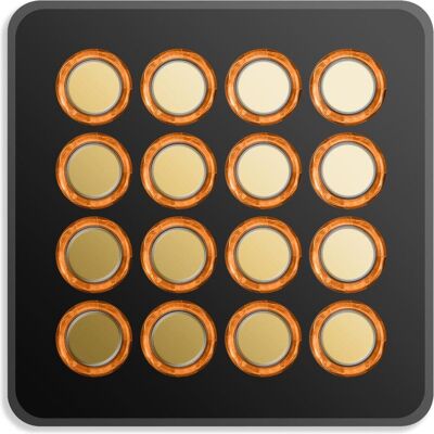 DJTechTools Midi Fighter Spectra - Limited Edition Gold, DJ Controller DJTechTools Midi Fighter Spectra - Limited Edition Gold, DJ Controller