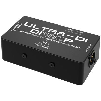 Behringer Ultra-Di Di400p, Recording Zubehör Behringer Ultra-Di Di400p, Recording Zubehör