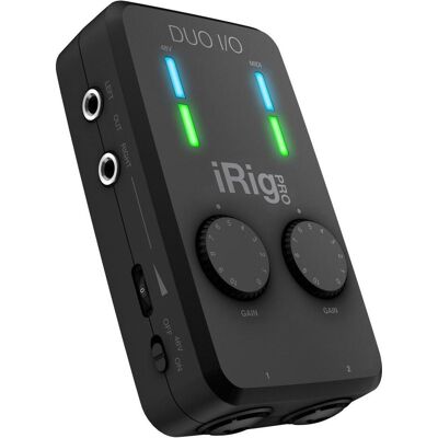 IK Multimedia iRig Pro Duo I/O (USB), Audio Interface, Schwarz IK Multimedia iRig Pro Duo I/O (USB), Audio Interface, Schwarz