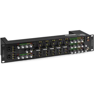 Power Dynamics PDZM800 Installatiemixer MET 3 Zonen (Line-Mischer), Mischpult, Schwarz Power Dynamics PDZM800 Installatiemixer MET 3 Zonen (Line-Mischer), Mischpult, Schwarz