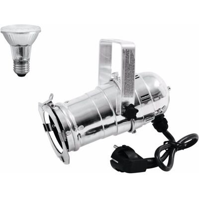 EuroLite Set PAR-20 Spot sil + PAR-20 230V SMD 6W E-27 LED 3000K (6 W, LED), Scheinwerfer, Silber EuroLite Set PAR-20 Spot sil + PAR-20 230V SMD 6W E-27 LED 3000K (6 W, LED), Scheinwerfer, Silber