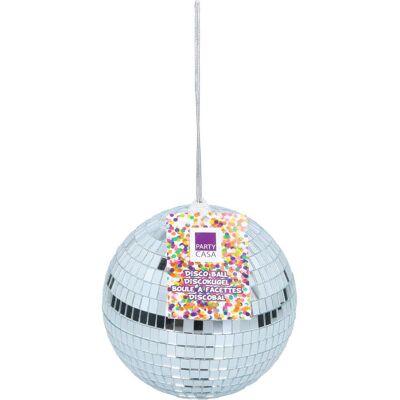 Eddy Toys Disco ball mirror (15 cm), Spiegelkugel, Silber Eddy Toys Disco ball mirror (15 cm), Spiegelkugel, Silber
