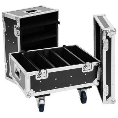 Roadinger Flightcase 8x IP PIX Strobe RGB CW+WW mit Rollen, Audio Racks + Cases, Schwarz Roadinger Flightcase 8x IP PIX Strobe RGB CW+WW mit Rollen, Audio Racks + Cases, Schwarz