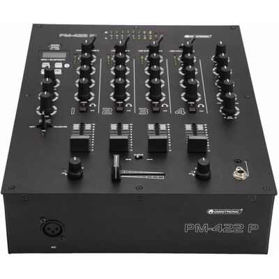 Omnitronic PM-422P, Mischpult, Schwarz Omnitronic PM-422P, Mischpult, Schwarz