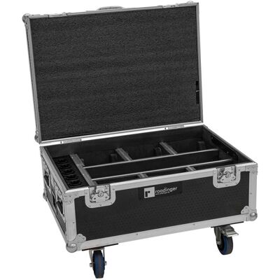 Roadinger Flightcase 6x AKKU IP TL-3 QCL Trusslight CRMX mit Ladefunktion und Rollen, Audio Racks + Cases, Schwarz Roadinger Flightcase 6x AKKU IP TL-3 QCL Trusslight CRMX mit Ladefunktion und Rollen, Audio Racks + Cases, Schwarz