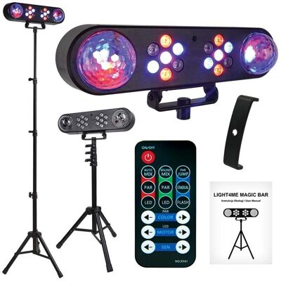 Light4Me MAGIC BAR Discokugel LED PAR Effekt + Ständer, Spiegelkugel Light4Me MAGIC BAR Discokugel LED PAR Effekt + Ständer, Spiegelkugel