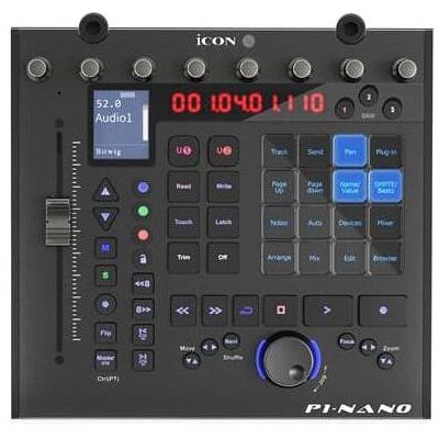 iCON Pro Audio P1-Nano/D5 USB MIDI DAW Controller w/Display, MIDI Controller, Schwarz iCON Pro Audio P1-Nano/D5 USB MIDI DAW Controller w/Display, MIDI Controller, Schwarz
