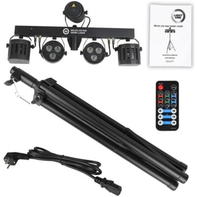 No Name Multieffekt LIGHT4ME LED LEISTE PAR DERBY LASER (60 W, LED), Scheinwerfer, Schwarz No Name Multieffekt LIGHT4ME LED LEISTE PAR DERBY LASER (60 W, LED), Scheinwerfer, Schwarz
