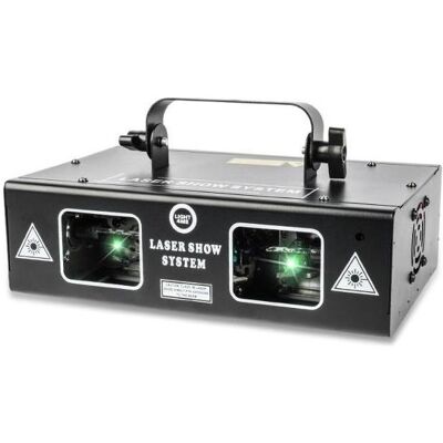 Light4Me LASER RGB GEOMETRIC 350mW Laserprojektor, Scheinwerfer, Mehrfarbig Light4Me LASER RGB GEOMETRIC 350mW Laserprojektor, Scheinwerfer, Mehrfarbig