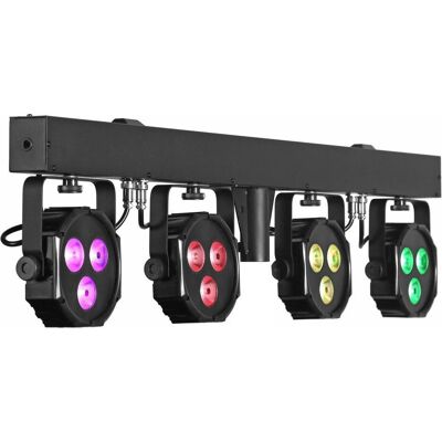 EuroLite LED KLS-402 Kompakt-Lichtset AIR (10 W, LED), Scheinwerfer, Schwarz EuroLite LED KLS-402 Kompakt-Lichtset AIR (10 W, LED), Scheinwerfer, Schwarz