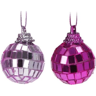 Spiegel Discokugel Farbe, 8 Stk., Spiegelkugel, Mehrfarbig Spiegel Discokugel Farbe, 8 Stk., Spiegelkugel, Mehrfarbig