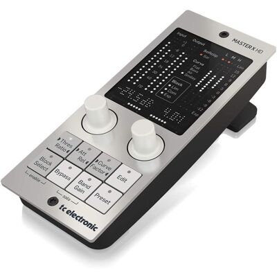 TC Electronic Master X HD-DT Wtyczka masteringowa z fizycznym kontrolerem (Controller), MIDI Controller, Schwarz TC Electronic Master X HD-DT Wtyczka masteringowa z fizycznym kontrolerem (Controller), MIDI Controller, Schwarz