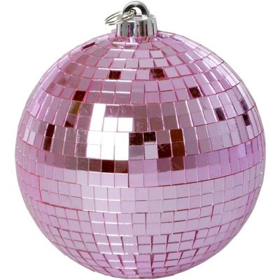 Rice - Disco Ball - Soft Pink - Medium (15 cm), Spiegelkugel, Pink Rice - Disco Ball - Soft Pink - Medium (15 cm), Spiegelkugel, Pink