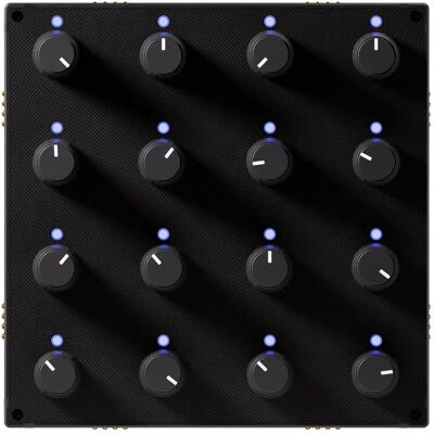 Intech Studio Grid Series 3 - PO16 Linear (Controller), MIDI Controller, Schwarz Intech Studio Grid Series 3 - PO16 Linear (Controller), MIDI Controller, Schwarz