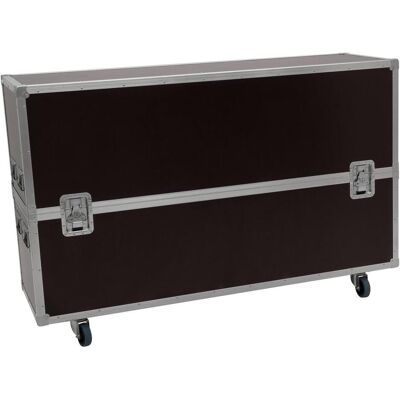 Roadinger Flightcase 2x LCD ZL65 (Zubehör), Audio Racks + Cases, Braun Roadinger Flightcase 2x LCD ZL65 (Zubehör), Audio Racks + Cases, Braun
