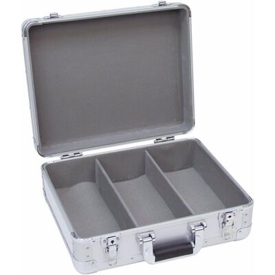 Roadinger CD-Case ALU CD-Case (L x B x H) 190 x 450 x 400 mm, Audio Racks + Cases, Silber Roadinger CD-Case ALU CD-Case (L x B x H) 190 x 450 x 400 mm, Audio Racks + Cases, Silber