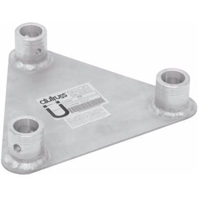 Alutruss TRILOCK E-GL33 Boden/Wandplatte QTGP-E, Montage Lichttechnik Alutruss TRILOCK E-GL33 Boden/Wandplatte QTGP-E, Montage Lichttechnik