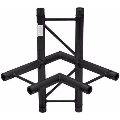 Alutruss BILOCK BQ2-SPAC44H 4-Weg Ecke sw, Montage Lichttechnik, Schwarz Alutruss BILOCK BQ2-SPAC44H 4-Weg Ecke sw, Montage Lichttechnik, Schwarz