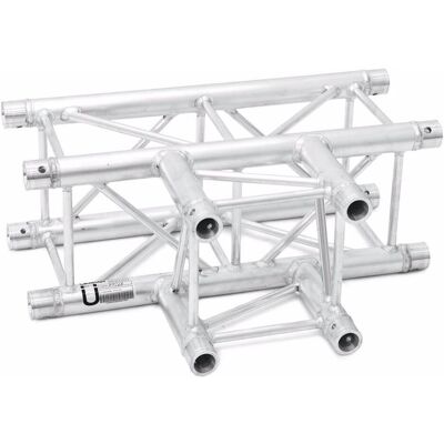 Alutruss Quadlock 6082T-35 3-Wege-T-Stück - T-Traverse Alutruss Quadlock 6082T-35 3-Wege-T-Stück - T-Traverse