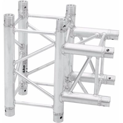 Alutruss QUADLOCK 6082T-35(50) 3-Wege-T-Stück, Montage Lichttechnik Alutruss QUADLOCK 6082T-35(50) 3-Wege-T-Stück, Montage Lichttechnik