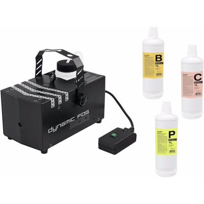 EuroLite Set Dynamic Fog 600 + Fluide, Nebelmaschine EuroLite Set Dynamic Fog 600 + Fluide, Nebelmaschine