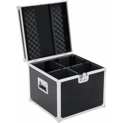 Roadinger Flightcase 4x PAR-56 Spot lang (Zubehör), Audio Racks + Cases, Schwarz Roadinger Flightcase 4x PAR-56 Spot lang (Zubehör), Audio Racks + Cases, Schwarz