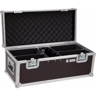 Roadinger Flightcase 4 x LED CBB-2 COB Leiste, Audio Racks + Cases, Braun, Silber Roadinger Flightcase 4 x LED CBB-2 COB Leiste, Audio Racks + Cases, Braun, Silber