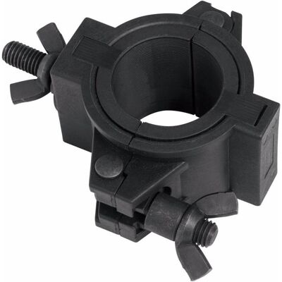 EuroLite DEC-38D Dual-Klammer Ø38/50mm, Montage Lichttechnik, Schwarz EuroLite DEC-38D Dual-Klammer Ø38/50mm, Montage Lichttechnik, Schwarz