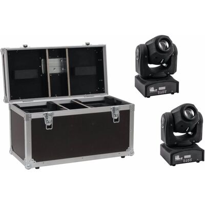 EuroLite Set 2x LED TMH-17 Spot + Case (30 W, LED), Scheinwerfer, Schwarz EuroLite Set 2x LED TMH-17 Spot + Case (30 W, LED), Scheinwerfer, Schwarz