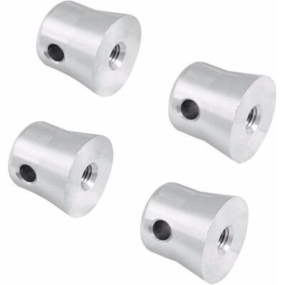 Alutruss DECOLOCK Halbkegel-Adapterset DQ4 M8 Alutruss DECOLOCK Halbkegel-Adapterset DQ4 M8