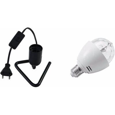 EuroLite Set LED BC-1 RGB + Triangle Fassung schwarz (1.50 W), Scheinwerfer, Schwarz EuroLite Set LED BC-1 RGB + Triangle Fassung schwarz (1.50 W), Scheinwerfer, Schwarz