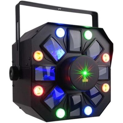 Light4Me Octaled (3 W, LED), Scheinwerfer, Schwarz Light4Me Octaled (3 W, LED), Scheinwerfer, Schwarz