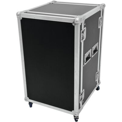 Roadinger Rack Profi 20HE 45cm mit Rollen (19" Rack), Audio Racks + Cases, Schwarz Roadinger Rack Profi 20HE 45cm mit Rollen (19" Rack), Audio Racks + Cases, Schwarz