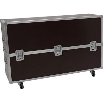 Roadinger Flightcase 2x LCD ZL75, Audio Racks + Cases, Braun Roadinger Flightcase 2x LCD ZL75, Audio Racks + Cases, Braun