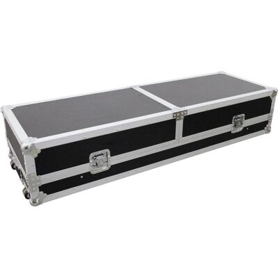 Roadinger Konsole Road Tisch 2xTT mit Laptopablage, DJ Möbel, Schwarz Roadinger Konsole Road Tisch 2xTT mit Laptopablage, DJ Möbel, Schwarz