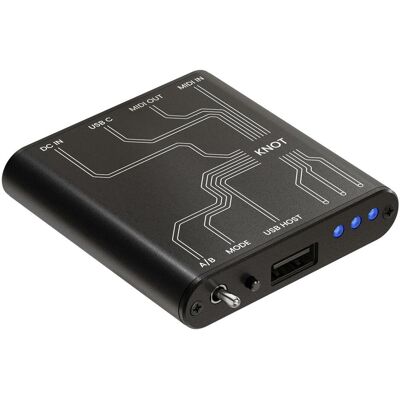 Intech Studio Knot (Controller), MIDI Controller, Schwarz Intech Studio Knot (Controller), MIDI Controller, Schwarz