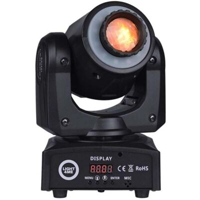 No Name LIGHT4ME 30 SPOT RING tragbarer kleiner Bewegungskopf. (60 W, LED), Scheinwerfer, Schwarz No Name LIGHT4ME 30 SPOT RING tragbarer kleiner Bewegungskopf. (60 W, LED), Scheinwerfer, Schwarz