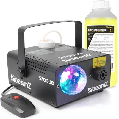BeamZ S700 -JB Rauchmaschine mit Jelly Ball Light Effect - einschliesslich 1 Liter Rauchflüssigkeit, Nebelmaschine BeamZ S700 -JB Rauchmaschine mit Jelly Ball Light Effect - einschliesslich 1 Liter Rauchflüssigkeit, Nebelmaschine
