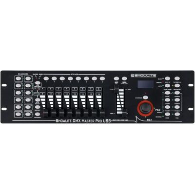 Showlite Master Pro 192 DMX Controller - Professionelle Lichtsteuerung Showlite Master Pro 192 DMX Controller - Professionelle Lichtsteuerung